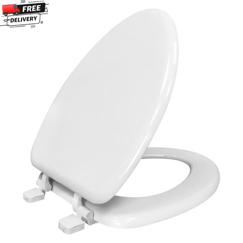 Elongated toilet seat - elongated,