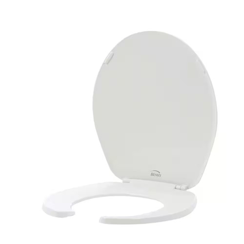 Round plastic toilet - round,