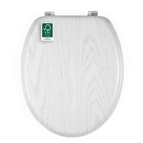 Beldray oak toilet - seat,