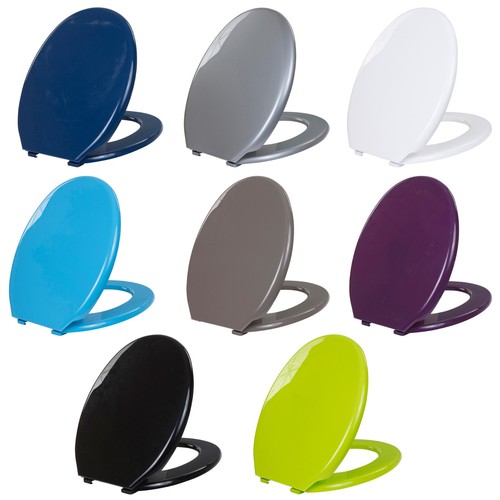 Coloured toilet seat easy - coloured,
