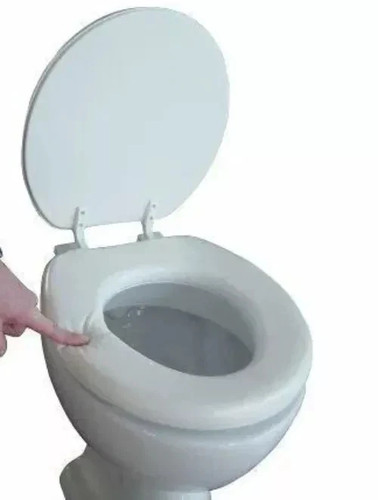 Soft padded toilet seat - soft,