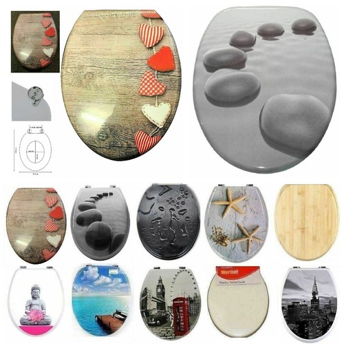 Toilet seat mdf soft slow - toilet,