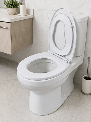 Family toilet seat adult child - family,