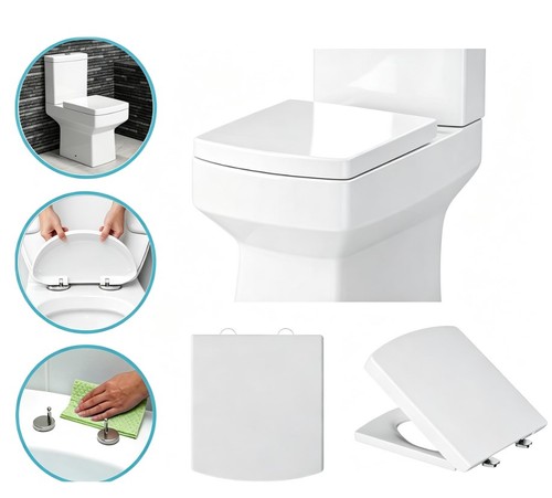 Luxury square toilet seat - luxury,