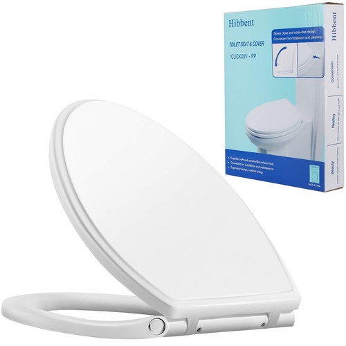 Elongated closed front white - closed,