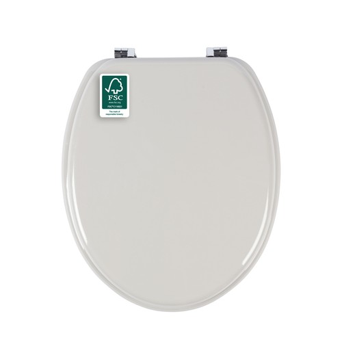 Beldray wooden toilet seat - toilet,