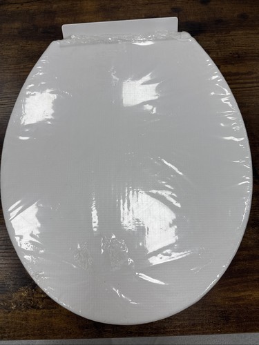 White soft close toilet seat - white,