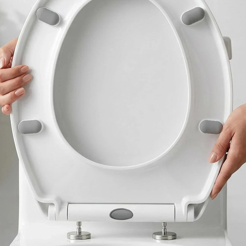 Luxury soft close - close, toilet