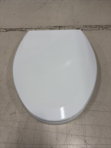 Elongated wood toilet seat - toilet,
