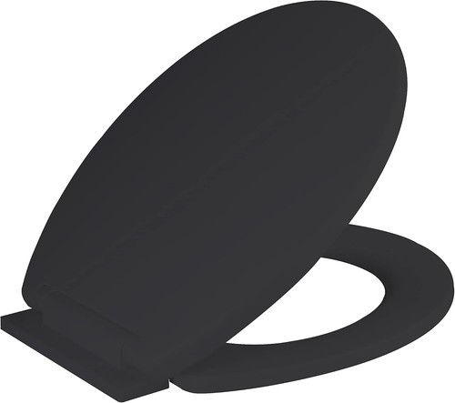 Ram black soft close - black, toilet