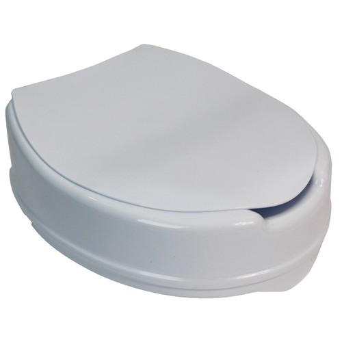 Raised high toilet seat aid - high,