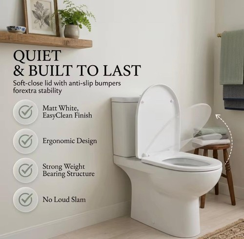 Shape toilet seat soft close - shape,