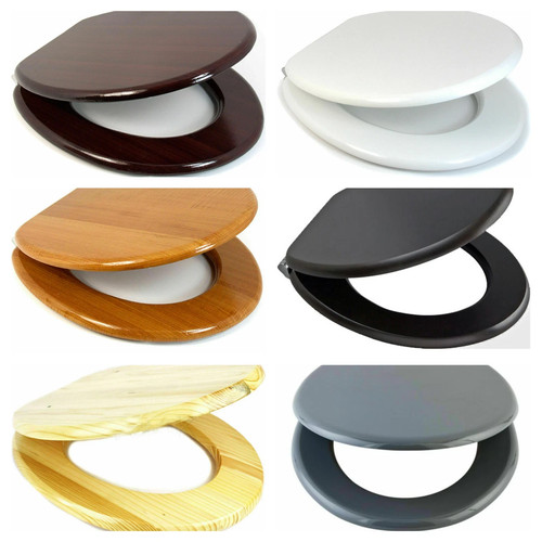 Coloured universal toilet seat - toilet,