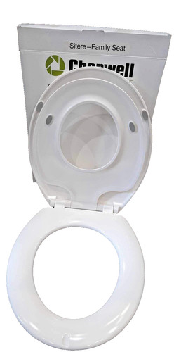 Toilet family seat - family,