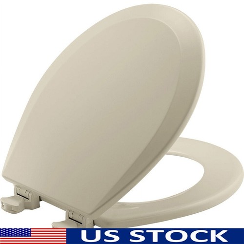 Round toilet seat - seat, molded