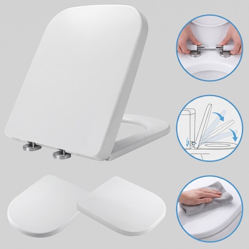 Luxury square toilet - square, seat