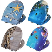 TOILET O-SHAPE SEAT SOFT CLOSE