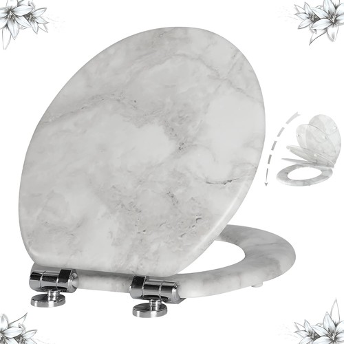 Marble toilet seat - seat, durable