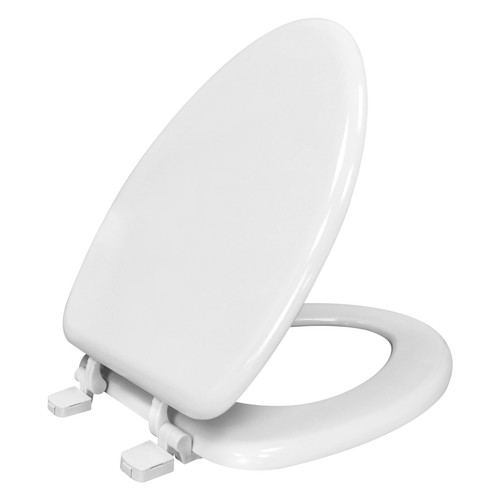 Mainstays white elongated - white,