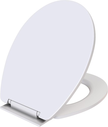 Soft close white - close, toilet