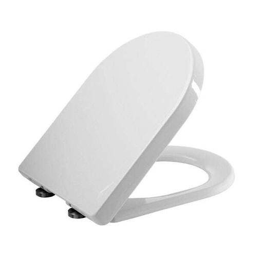 Toilet seat white soft - toilet,