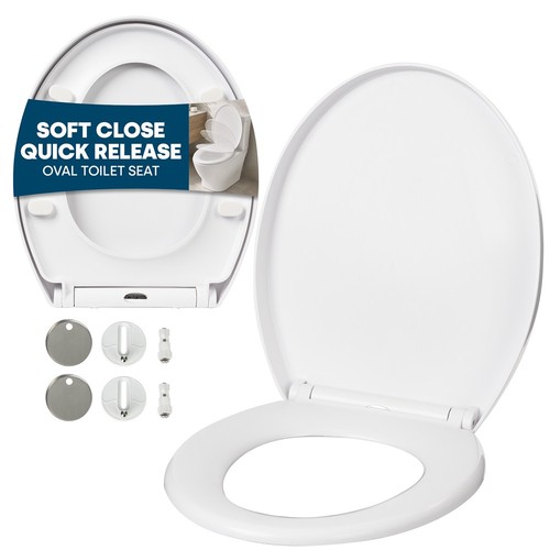 Livivo soft close toilet seat - toilet,