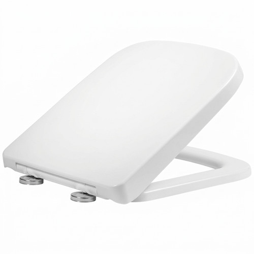 Soft close square toilet - toilet, seat