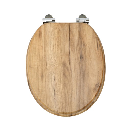 Universal toilet seat - seat, wooden